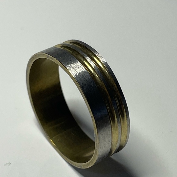 NWT UNISEX RING FOR MEN AND WOMEN, STAINLESS STEEL, SIZE 10 - Picture 12 of 17